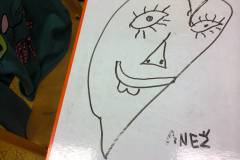 Malování s prvňáčky 